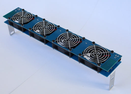 Lüftereinheit 4-7020 für die Kühlung von Wechselrichtern von PV-Anlagen.